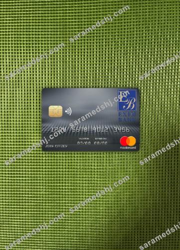 Comoros Exim bank  mastercard photolook front